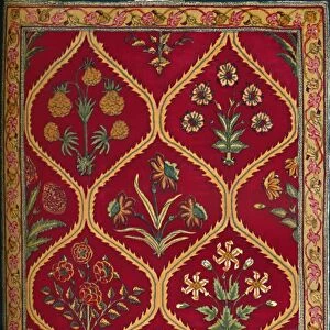 Woollen Carpet. Indian (Royal Factory of Lahore); 17th Century, 1903
