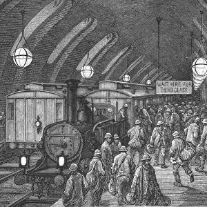 The Workmens Train, 1872. Creator: Gustave Doré