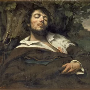The Wounded Man (L Homme blesse). Artist: Courbet, Gustave (1819-1877)
