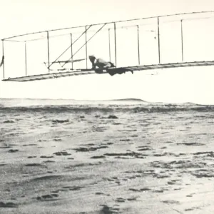 Wright Brothers Glider Test Print, October 10, 1902 Wright Brothers Glider Test Print, October 10, 1902