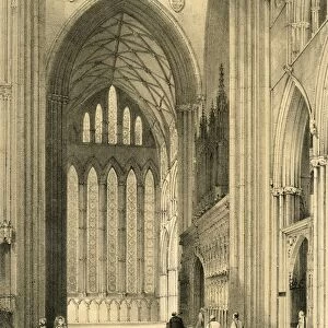 York Cathedral, North Transept, mid 19th century. Creators: Unknown, W Monkhouse