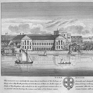 York House, 1808. Creator: Unknown