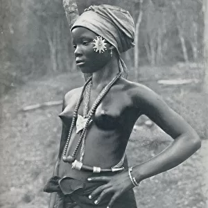 A young Mende girl, Eastern Sierra Leone, 1912. Artist: Cecil H Firmin