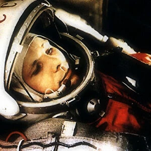 Yuri Gagarin, Russian cosmonaut, 1961
