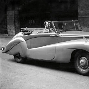 A 1950 Daimler convertible
