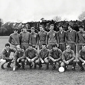England Football team, 1969
