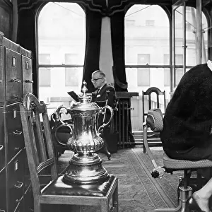 The FA Cup at Lancaster Gate 1963