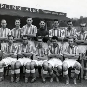 1955 Brighton & Hove Albion FC Team Group Print 1955 Brighton & Hove Albion FC Team Group Print
