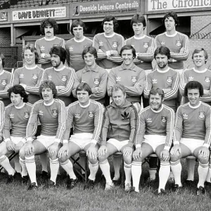 1978 Wrexham Football Club Team Print 1978 Wrexham Football Club Team Print