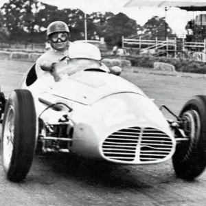 Juan Manuel Fangio Maserati Print 1953 Juan Manuel Fangio Maserati Print 1953