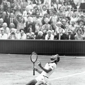 Bjorn Borg Wimbledon Print 1980 Bjorn Borg Wimbledon Print 1980