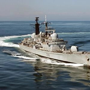 HMS York on deployment in the Far East