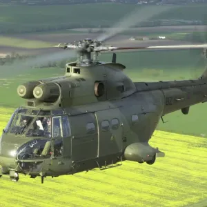 RAF Puma Helicopter Print RAF Puma Helicopter Print