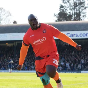 Adebayo Akinfenwa celebrates