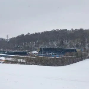 Wycombe Wanderers Football Club Braves Winter's Bite at Snow-Covered Adams Park, 1 February 2019