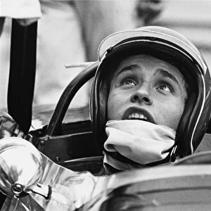 1967 German Grand Prix - Jacky Ickx: Jacky Ickx, retired, portrait