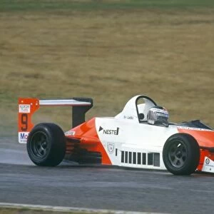 1987 European Formula Ford 2000. JJ Lehto, Reynard 87SF, action