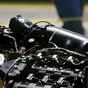 1988 Australian Grand Prix: Last race for the Honda V6 Turbo, detail