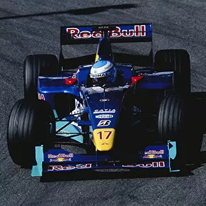2000 Belgian Grand Prix. Spa-Francochamps, Belgium. 25-27 August 2000. Mika Salo (Sauber C19 Petronas). Ref-2K BEL 73. World Copyright - Gavin Lawrence/LAT Photographic