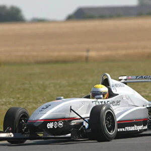 2003 Formula Renault Championship Croft, England. 13th July 2003. Lewis Hamilton, action. World Copyright: Jakob Ebrey / LAT Photographic ref: Digital Image Only
