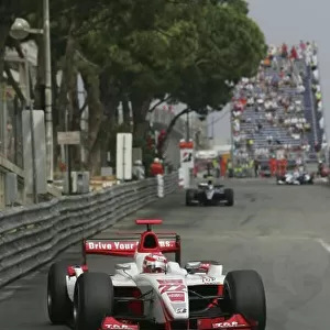 2007 GP2 Series. Round 3. Saturday Race. Monte-Carlo, Monaco. 26th May 2007. Kazuki Nakajima (JAP, DAMS). Action. World Copyright: Glenn Dubar/GP2 Series Media Service ref: Digital ImageIMG_9763