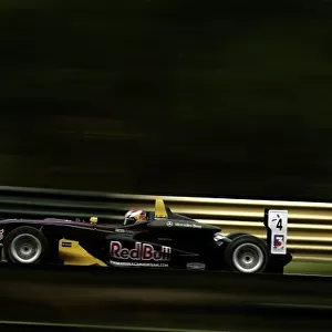 2008 British Formula Three Championship. Croft, England. 25th - 27th April 2008. Jaime Alguersuari, Carlin Motorsport. Action. World Copyright: Drew Gibson/LAT ref: Digital Image _Y2Z0069