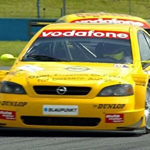 DTM Championship: Manuel Reuter Opel Astra V8 Coupe scored pole position for the qualifying race