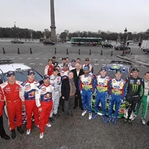 FIA World Rally Championship: The WRC drivers with FIA President Jean Todt