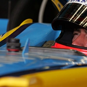 Formula 1 Testing: Jose Maria Lopez Renault Test Driver