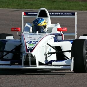 Formula BMW Testing: Adrian Quaife-Hobbs Fortec Motorsport