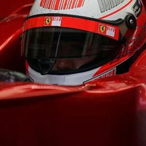 Formula One Testing: Kimi Raikkonen Ferrari F248 F1