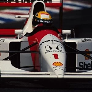 Formula One World Championship: Ayrton Senna McLaren MP4 / 6B, 2nd place