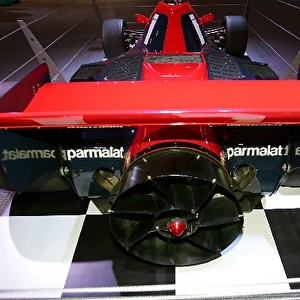 Formula One World Championship: Brabham BT46B Fan Car on the Heritage GP Collection display