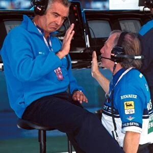 Formula One World Championship: Flavio Briatore Benetton F1 Boss, and New Benetton CEO David Richards