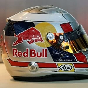 Formula One World Championship: Helmet of Jaime Alguersuari Scuderia Toro Rosso