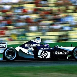 Formula One World Championship: Race winner Juan Pablo Montoya, BMW Williams FW25, started from pole position and led the race from lights to flag