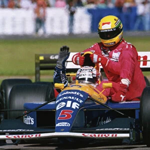 Formula One World Championship, Rd8, British Grand Prix, Silverstone, England, 14 July 1991