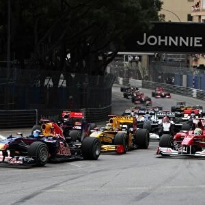 2010 Grand Prix Races Canvas Print Collection: Rd6 Monaco Grand Prix