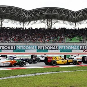 2010 Grand Prix Races Canvas Print Collection: Rd3 Malaysian Grand Prix