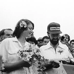 Formula One World Championship: There was a wedding ceremony on the start / finish line on race day morning