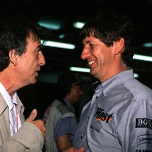 George Harrison and Mario Illien(Ilmor) Australian Grand Prix