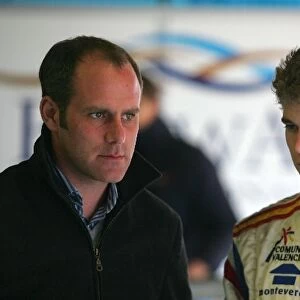 GP2 Testing: Ben Hanley, Barwa International Campos Racing, right