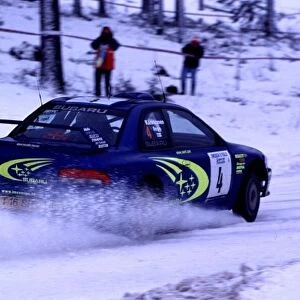Juha Kankkunen, Subaru Impreza WRC Swedish Rally, Sweden 10-13 / 2 / 2000 World