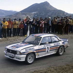 Monte Carlo Rally, Monaco. 16-22 January 1982: Walter Rohrl / Christian Geistdorfer, 1st position