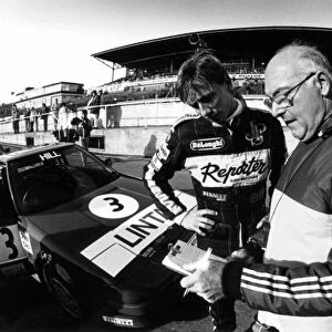 Murray Walker 1986 World Copyright - LAT Photographic ref: Digital File Only