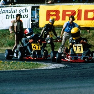 World Karting Championship: Ayrton Senna: World Karting Championship, Kalmar, Sweden, circa 1980