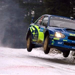 World Rally Championship: Petter Solberg / Phil Mills Subaru Impreza WRC 2004