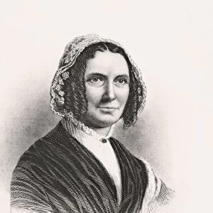 Abigail Powers Fillmore 1798 To 1853 Wife Of Millard Fillmore 13Th President Of The United Statres Of America From 19Th Century Engraving By H. B. Hall