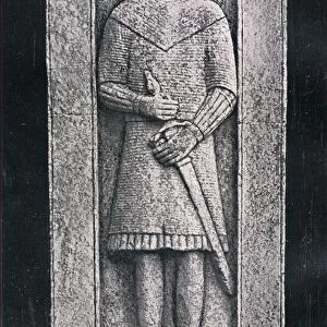 The Burke Effigy, Glinsk, County Galway Ireland Burke Family Tradition Believed That The Effigy Was A Likeness Of William (Conquerer) Deburgh - The First Deburge (Burke) To Set Foot In Ireland