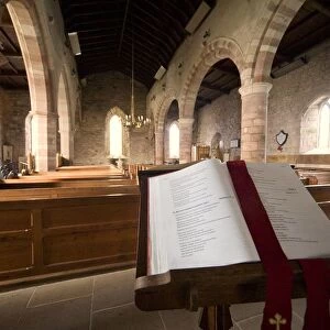 Church Sanctuary, Holy Island, Bewick, England